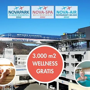 Novapark Flugzeughotel Грац